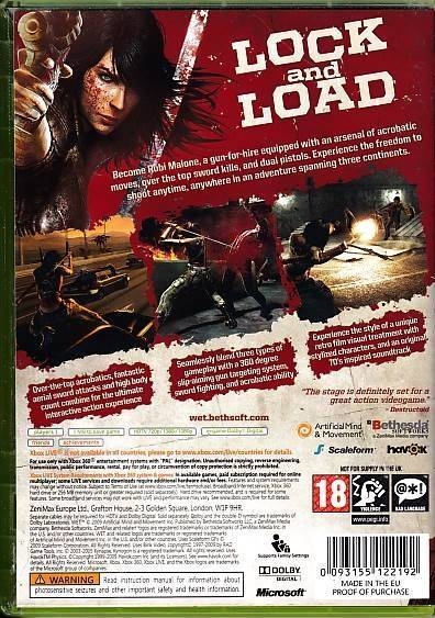 Wet - XBOX 360 (B Grade) (Genbrug)